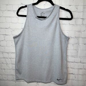 Nike size medium light gray tank top